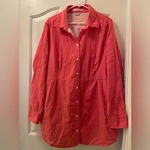 Boden button down top size 16
